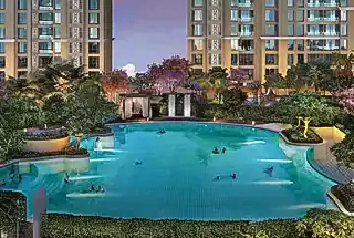 Olympic Sized Swimming Pool at Dosti West County